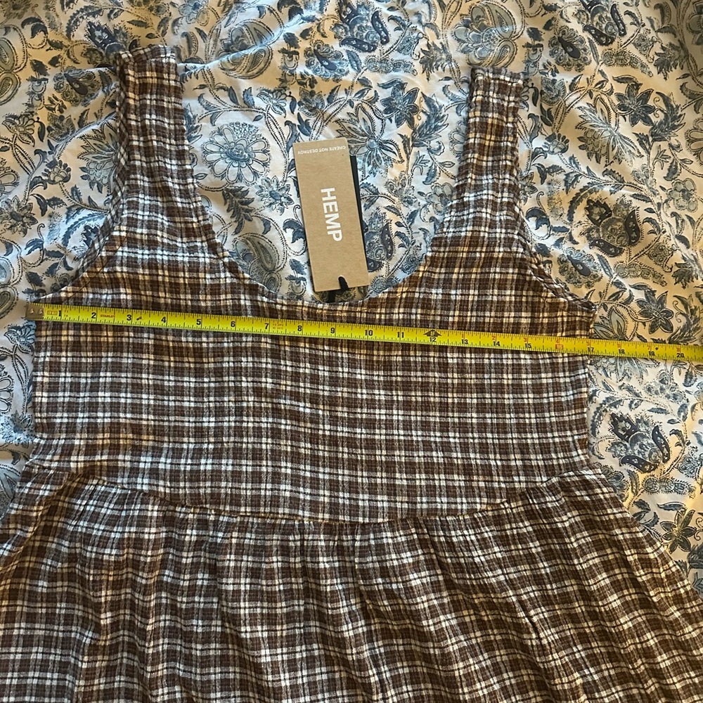AFENDS JESSE SEERSUCKER MINI DRESS (NWT) - Picture 7 of 7